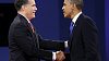 Mitt Romney a Barack Obama p�ed posledn� prezidentskou debatou