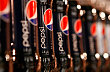 Láhve limonády Pepsi. Láhve limonády Pepsi.