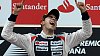 Pastor Maldonado, vítěz prozatím posledního závodu F1 - VC v Montmelu (Španělsko).