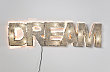 N�st�nn� lampa Dream, vyroben� ze skla a �eleza