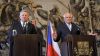 Václav Klaus s maďarským protějškem Pálem Schmittem Václav Klaus s maďarským protějškem