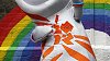 Maskot olympijsk�ch her v Lond�n� 2012.