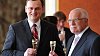 Premiér Petr Nečas a prezident Václav Klaus. Premiér Petr Nečas a prezident Václav Klaus.