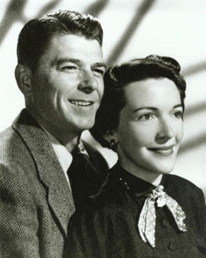 Ronald Reagan a Nancy