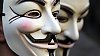 Členové hnutí Anonymous. Členové hnutí Anonymous ve svých typických maskách