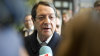Kypersk� prezident Nikos Anastasiadis.