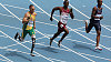 Oscar Pistorius v z�vod� na 400 metr�.