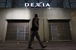 N Banka Dexia v Bruselu - jedna z těch, kterou sanovaly peníze daňových poplatníků