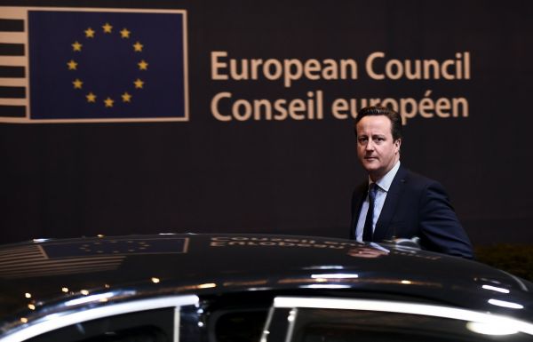 David Cameron summit EU Brusel