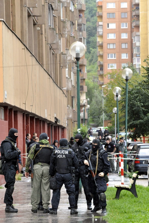 Stre�ba v Dev�nskej Novej Vsi. Foto: TASR
