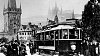 Elektrick� tramvaj na Karlov� most�, 1905