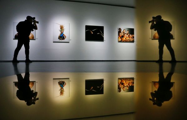 V&yacute;stava Antonio Banderas v Moskv�