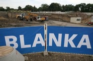 Tunel Blanka v Praze na Letné Tunel Blanka v Praze na Letné