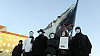 Lid� v masce Anonymous na protestu proti ACTA