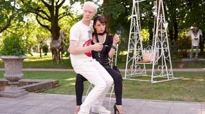 Jan Buda� s T. Vilhelmovou ve filmu Odch�zen�