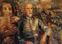 Kokoschkv portrt Tome Garrigua Masaryka.