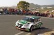 Vůz továrního týmu Škoda Motorsport na Rally Kanárské ostrovy skoda auto rallye