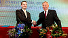 Zleva: David Vlk, živnostník roku 201, Ladislav Steinhauser, firma roku 2011 Zleva: David Vlk, živnostník roku 201, Ladislav Steinhauser, firma roku 2011