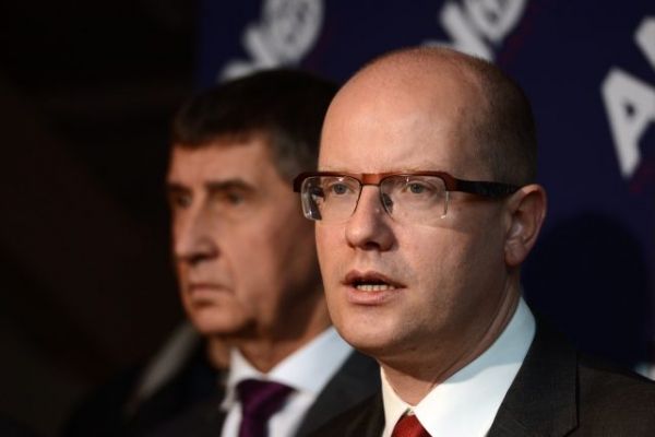 Andrej Babiš a Bohuslav Sobotka