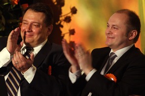 Jiří Paroubek (vlevo) a Michal Hašek Jiří Paroubek (vlevo) a Michal Hašek