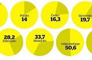 Pod�l priv�tn�ch zna�ek na trhu