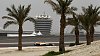 V�z st�je Force India na okruhu v Bahrajnu