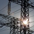 Sloupy elektrick�ho veden�.