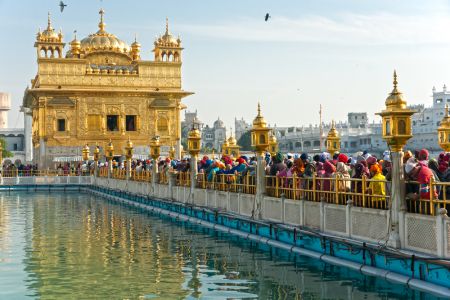 Zlat� chr�m, Amritsar, Indie