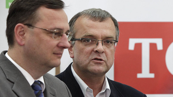 Petr Nečas a Miroslav Kalousek