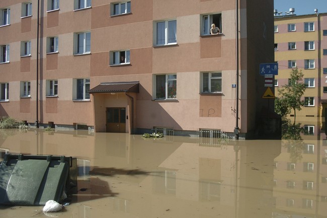 Povodně ve středn Evropě