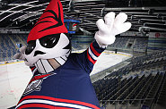 Maskot hokejového Chomutova Maskot hokejového Chomutova