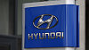 Logo automobilky Hyundai.