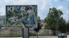 Billboard KFOR v Prištině