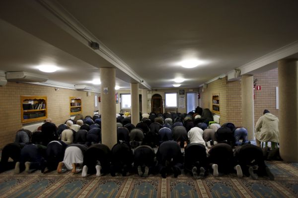 Mešita ve tvrti Molenbeek
