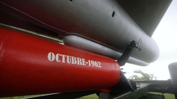 Raketa z obdob&iacute; studen&eacute; v&aacute;lky a tzv. Karibsk&eacute; krize.