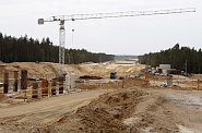 V�stavba d�lnice v Polsku