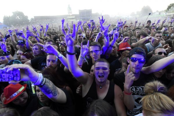 Rock for People v Hradci Kr&aacute;lov&eacute;.