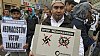 Protest proti pochodu neonacist�. Ilustra�n� foto