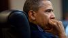 Barack Obama při diskuzi v Bílém domě o smrti Usámy bin Ládina Barack Obama
