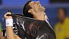 Novak Djokovi� slav� v�t�zstv�