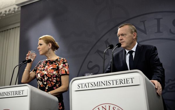 Dánský premiér  Lars Loekke Rasmussen