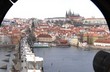 Hradčany a Karlův most v Praze. Hradčany a Karlův most v Praze.