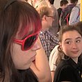 Plná nevidomých a neslyšících vyjela tramvaj číslo 22 do pražských ulic Plná nevidomých a neslyšících vyjela tramvaj číslo 22 do pražských ulic