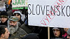 Protesty proti Gorile v Bratislav�