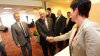 V�clav Klaus v �esk�ch Bud�jovic�ch