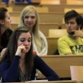 Studenti vysoké školy, ilustrační foto