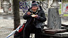 Bezdomovec na pra�sk�m n�b�e��