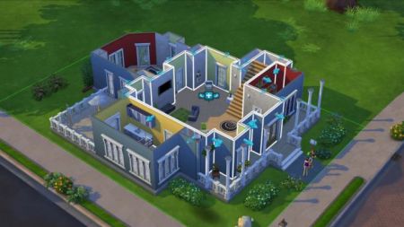 Sims 4 stavba domu
