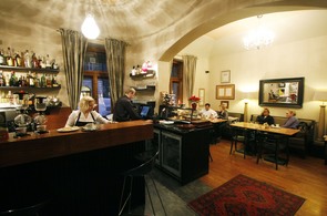 Café Lounge v Plaské ulici na Malé Straně