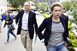 Jan �vejnar a Petra Buzkov�